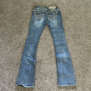 Rock revival light wash boot cut jeans size 25